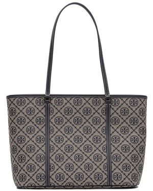 Tory Burch Blauwe Schoudertas Stijlvol Ontwerp - Grijs