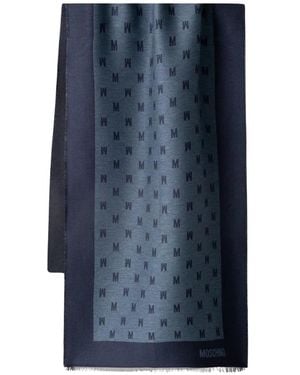Moschino Winter Scarves - Blu