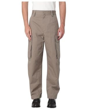 Bottega Veneta Straight Trousers - Gris