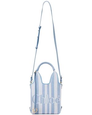 Chloé Tassen ,Blauw ,Shoulder Bags