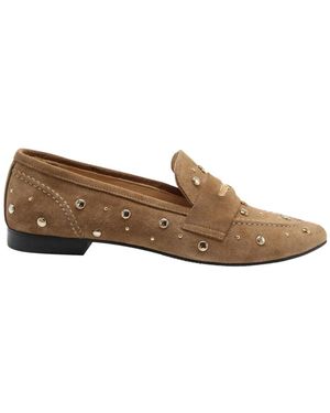 Babouche Loafers - Brown