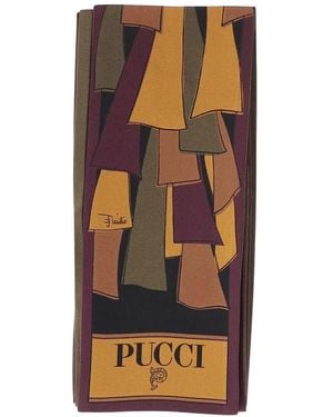 PUCCI Baiadera Schal - Braun