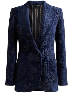 Etro Blazers - Azul