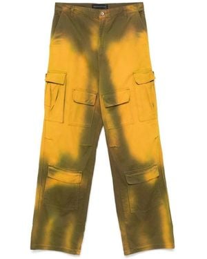 Who Decides War Wide Trousers - Yellow