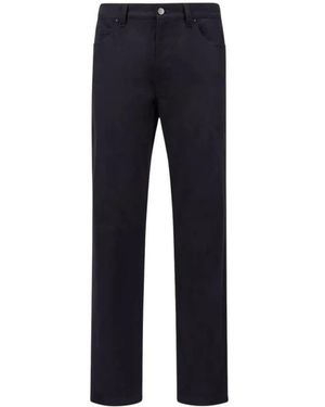 Moncler Straight Trousers - Blue