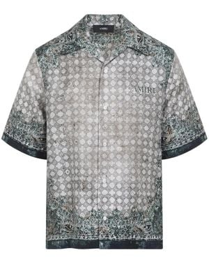 Amiri Short Sleeve Shirts - Grey