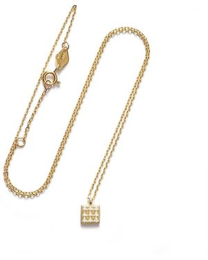 Anni Lu Nine Dots Halskette Schmuck - Mettallic