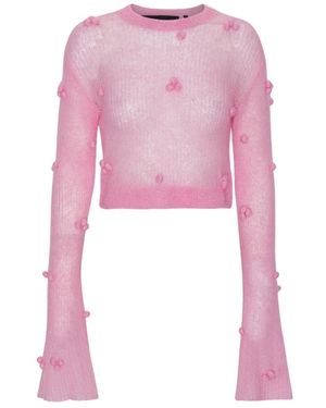 ROTATE BIRGER CHRISTENSEN Round-Neck Knitwear - Rosa