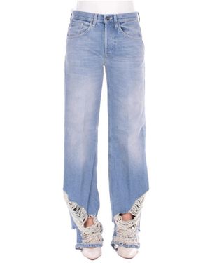 Dondup Gerades Jeans - Blau