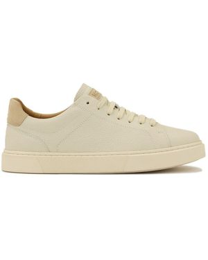 Kazar Minimalistische Ledersneaker - Weiß