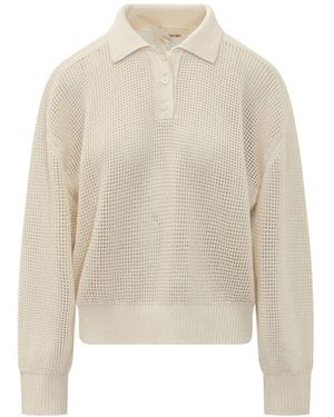 ATOMOFACTORY Polo Shirts - White
