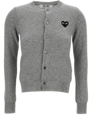 COMME DES GARÇONS PLAY Cardigans - Gris