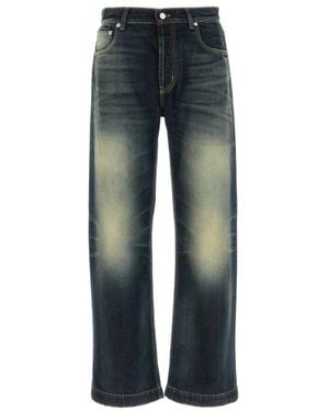 McQueen Straight Jeans - Blue