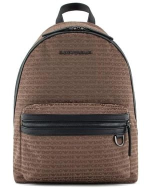 Emporio Armani Backpacks - Brown