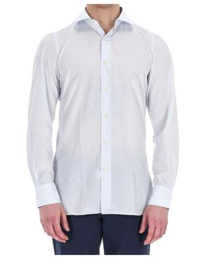 Finamore 1925 Formal Shirts - Blu