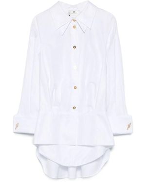Elisabetta Franchi Shirts - Blanco