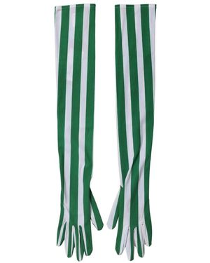 Dolce & Gabbana Elbow Length Gloves - Groen