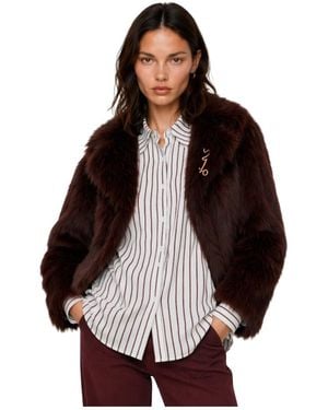 Kocca Faux Fur & Shearling Jackets - Brown