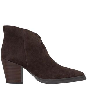 Alma En Pena. Cowboy & Biker Boots - Brown