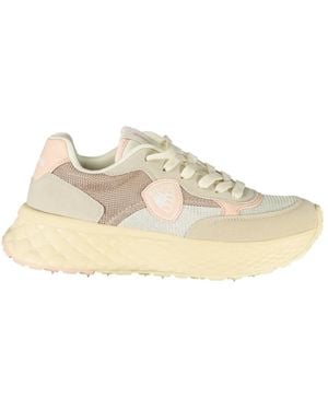 Blauer Sneakers - Natural