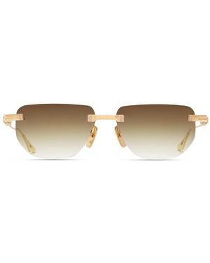 Dita Eyewear Accessoires ,Geel ,Epiluxury 22 Zonnebrillen - Naturel