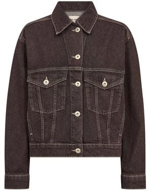 Mos Mosh Denim Jackets - Brown