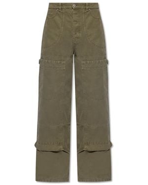 Off-White c/o Virgil Abloh Wide Pants - Green