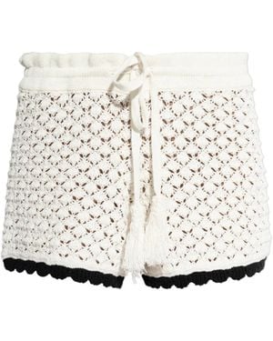 Akep Short Shorts - White