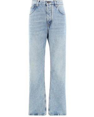 Balenciaga Klassieke Straight Leg Jeans - Blauw