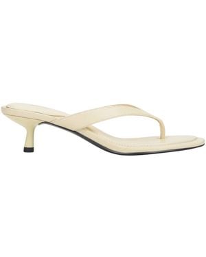 ESTRO Heeled Mules - Metallic