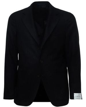 Caruso Monopetto Tre Bottoni Blazer - Schwarz