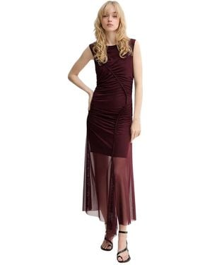 Gestuz Maxi Dresses - Rojo