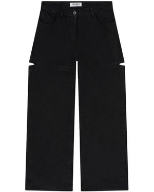 The Attico Wide Jeans - Negro