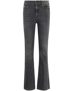 Mother Boot-Cut Jeans - Grigio