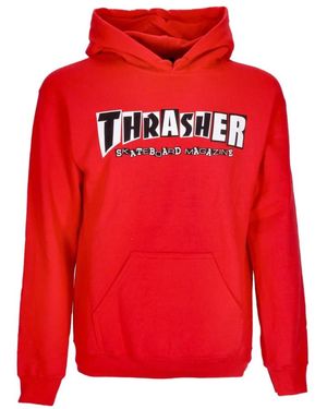 Thrasher Hoodies - Rojo