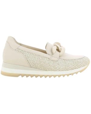 Gabor Wedges - Blanco