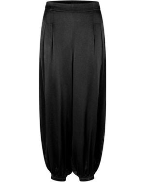 Masai Wide Trousers - Nero