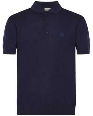 Etro Polo Shirts - Blue