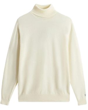 Woolrich Turtlenecks - Blanco