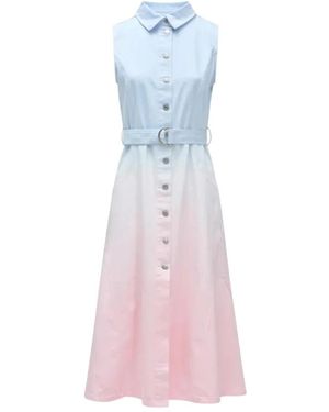 Salsa Jeans Shirt Dresses - Blue