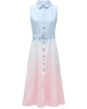 Salsa Jeans Shirt Dresses - Blue