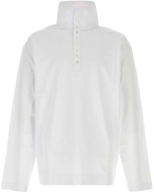 Dries Van Noten Long Sleeve T-Shirts - White