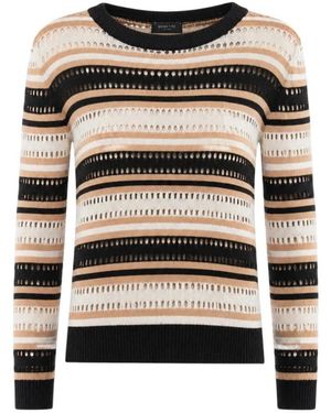 Nenette Round-Neck Knitwear - Negro