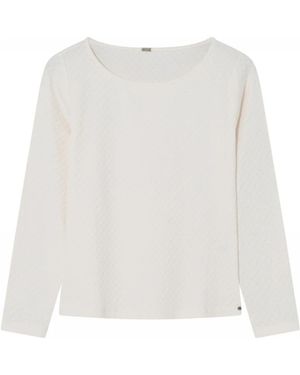 GUSTAV Tops ,Wit ,Long Sleeve Top