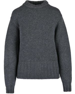 McQueen Round-Neck Knitwear - Gris
