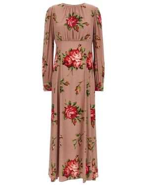 Dolce & Gabbana Maxi Dresses - Brown