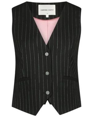 FABIENNE CHAPOT Vests - Nero