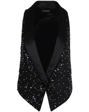 Emporio Armani Vests - Black