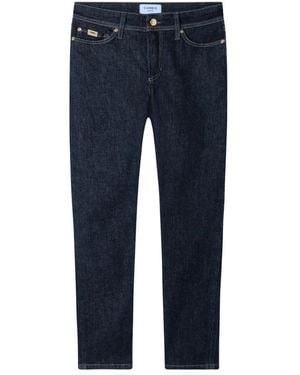 Cambio Cropped Jeans - Bleu