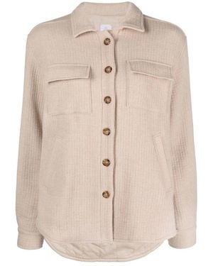 Eleventy Blouse Met Textuur - Naturel